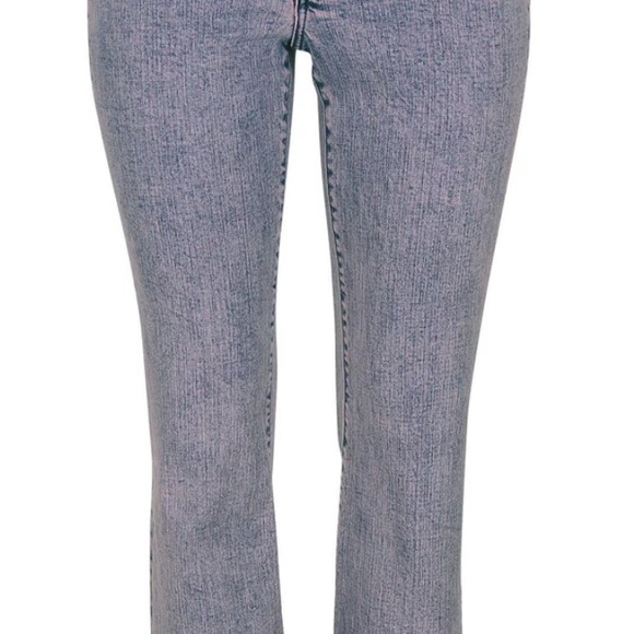 Venus Penelope Modern Flare Jeans purple acid wash Plus Size 16 NWT - Picture 6 of 8